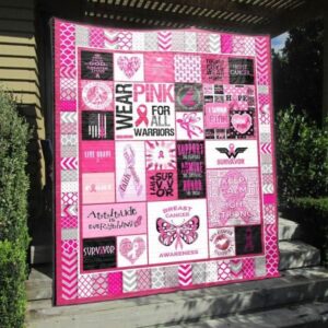 I Wear Pink Quilt Blanket Vh09  Quilt